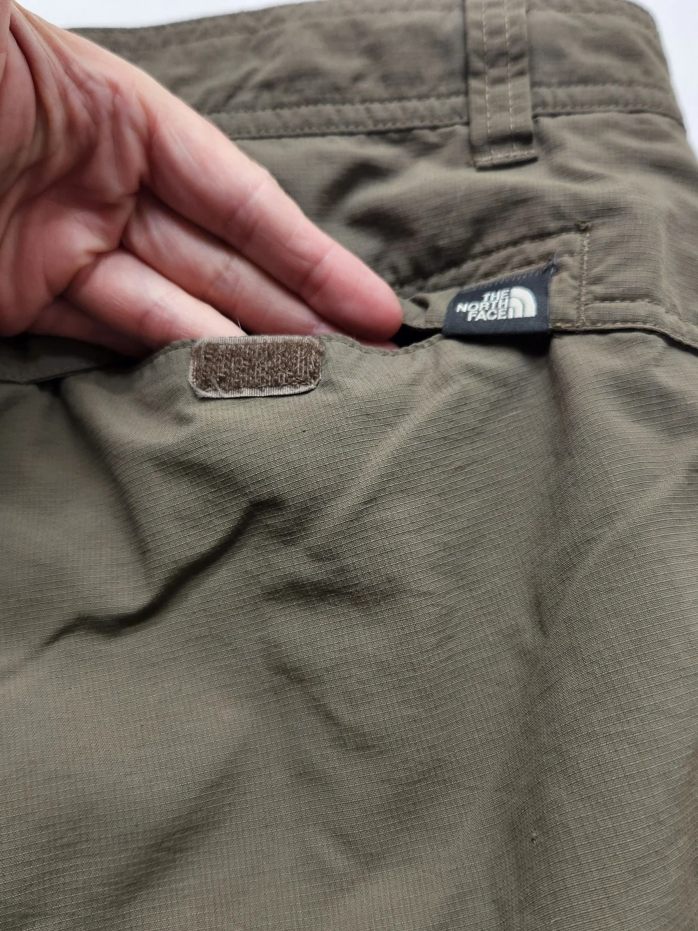 ⭐️The North Face Mens Hiking Cargo Shorts 32 Green Gorpcore Trail Tactical